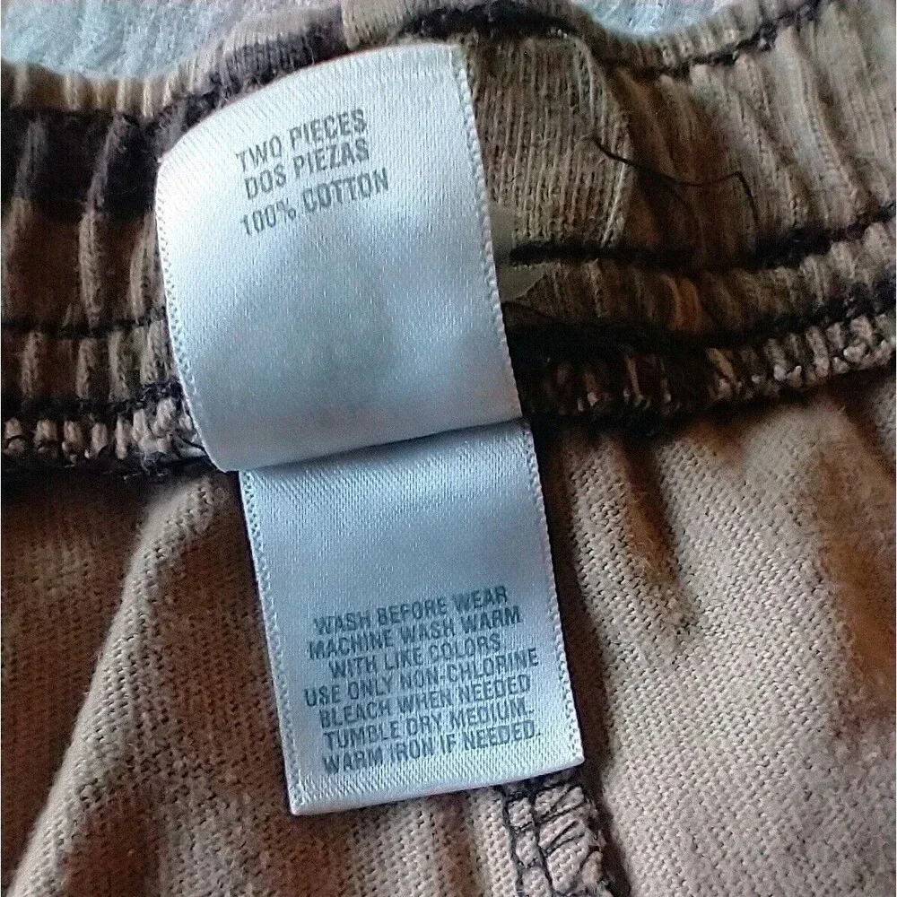 12M Carters Elastic Waist Pull on Pants Lot of 3